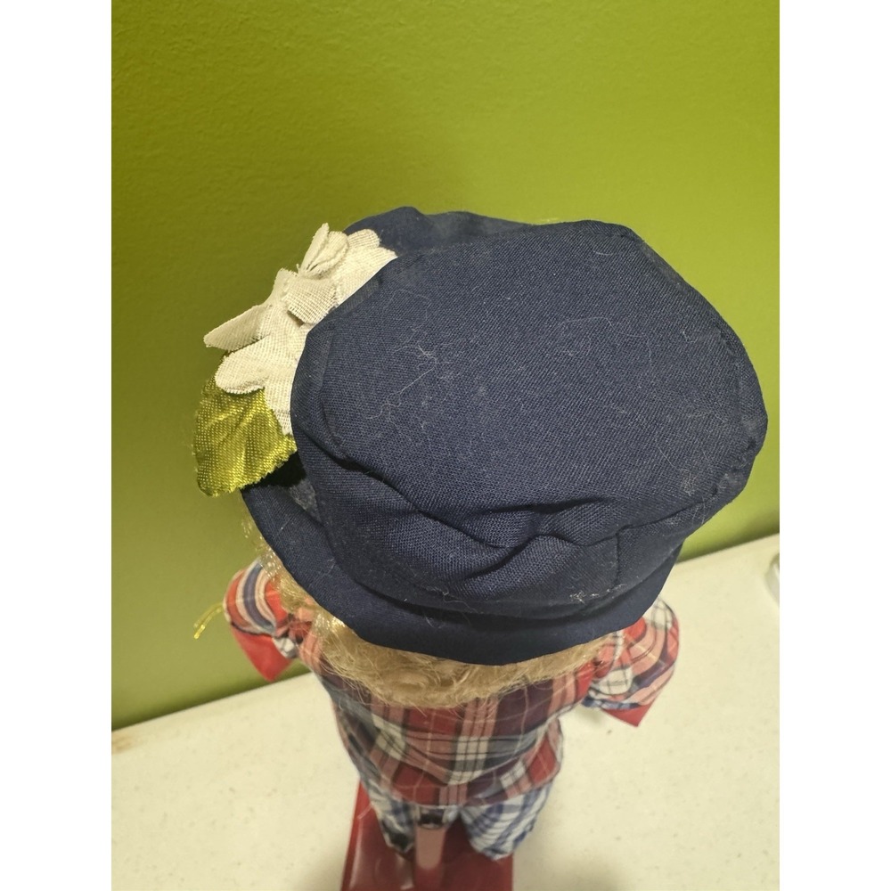 Brinn's Lenny The Clown Porcelain Doll Vtg With Stand Authentic Collectible Ed - Picture 12 of 14